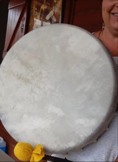 Création de mon Tambour Bisca'Reiki